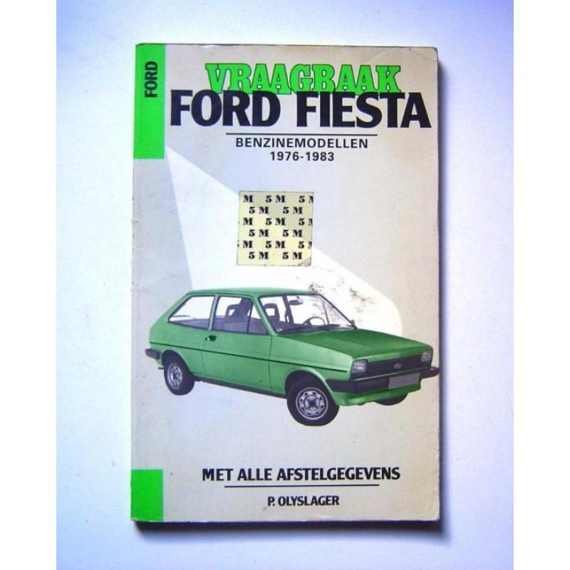 FORD Fiesta benzine modellen 1976 1983 VRAAGBAAK