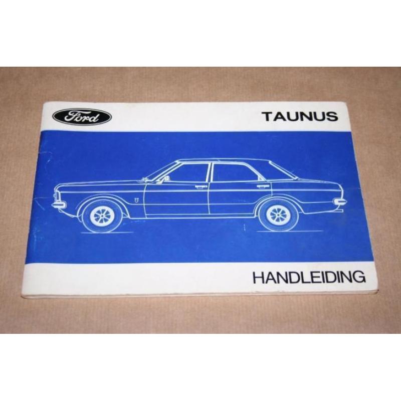 Handleiding Ford Taunus - 1971 !!