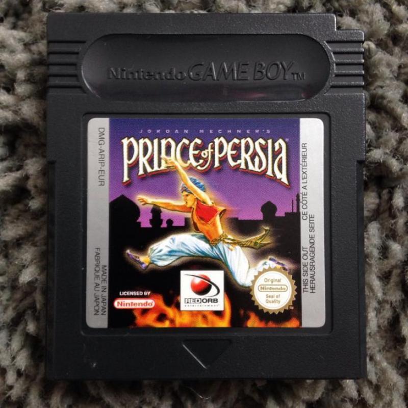 Prince of Persia Nintendo Game Boy GBA Color