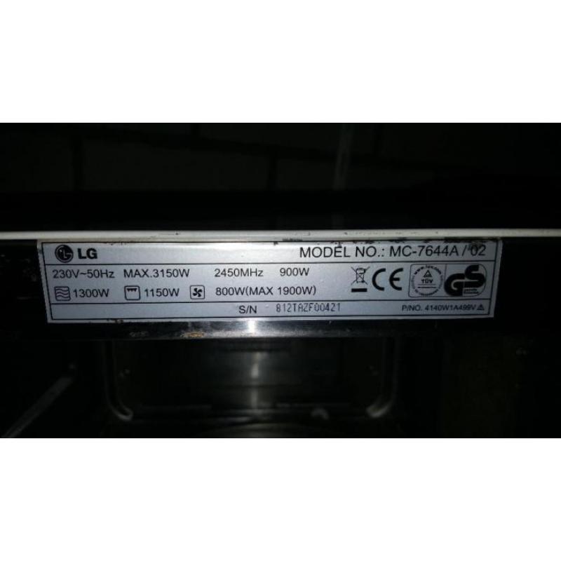 LG Magnetron Combi Oven en Grill (MC-7644A)