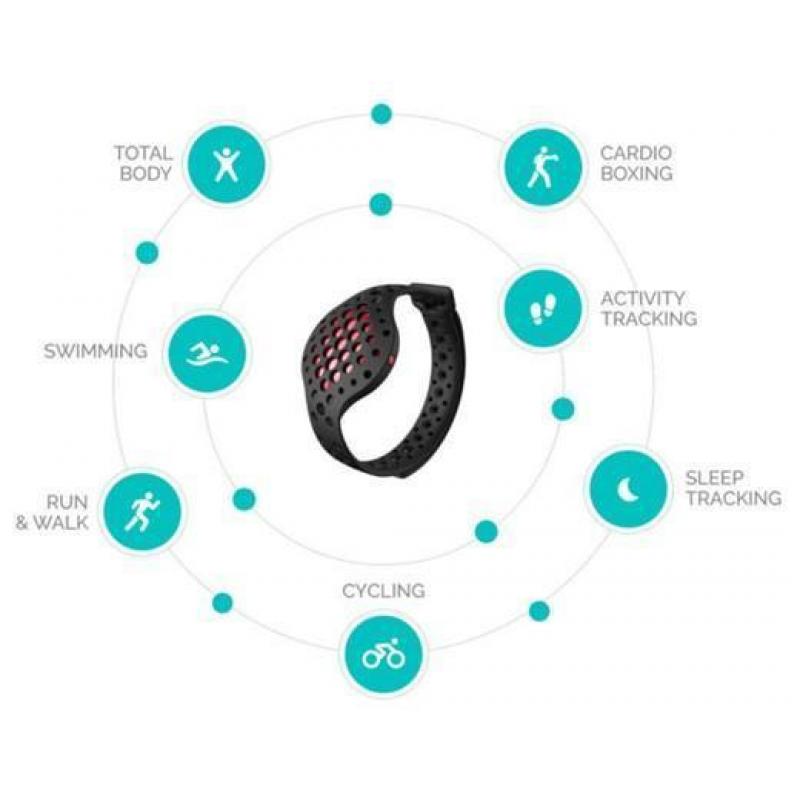Moov Now Multi-Sport Wearable Coach - Fusion Rood