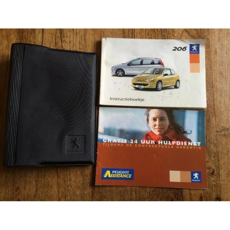 Nederlands Instructieboekje Peugeot 206 /sw bj 1998 - 2012