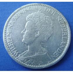 Zilveren 1 gulden 1914 Wilhelmina