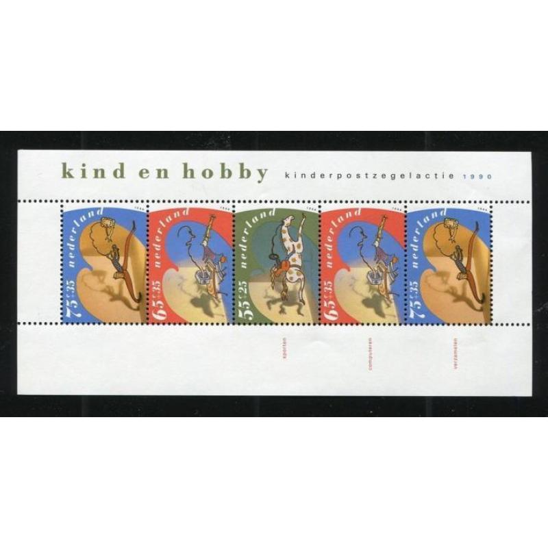 Blok Kinderzegels 1990 nvph 1460 Postfris