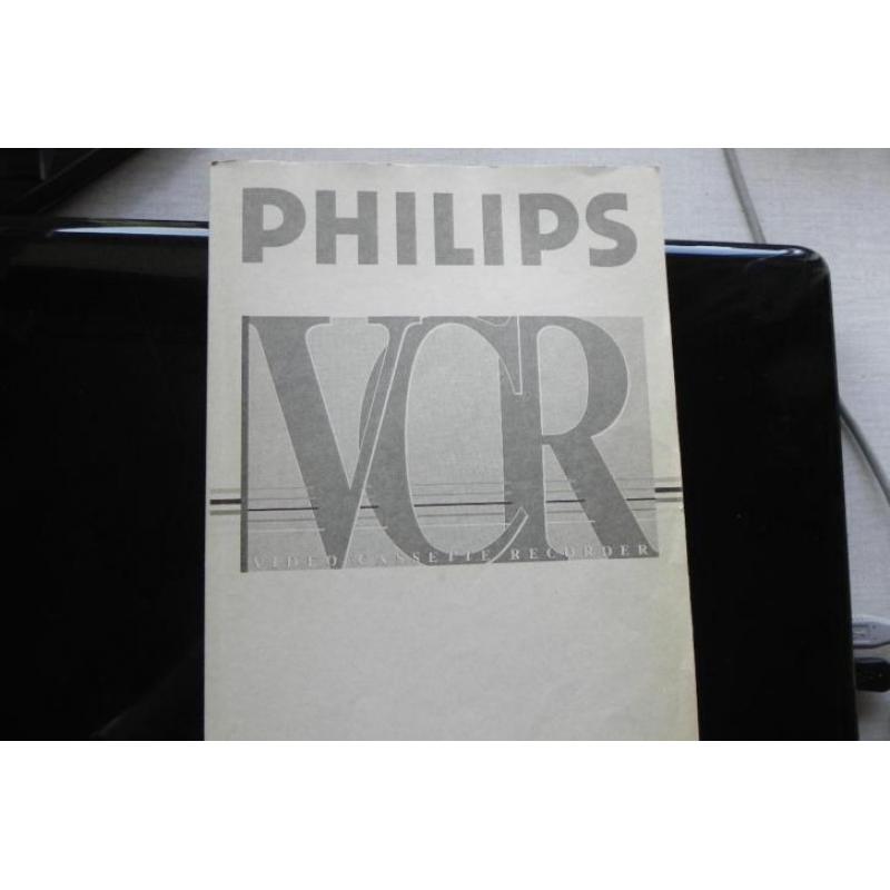 Philips VCR gebruiksaanwijzing