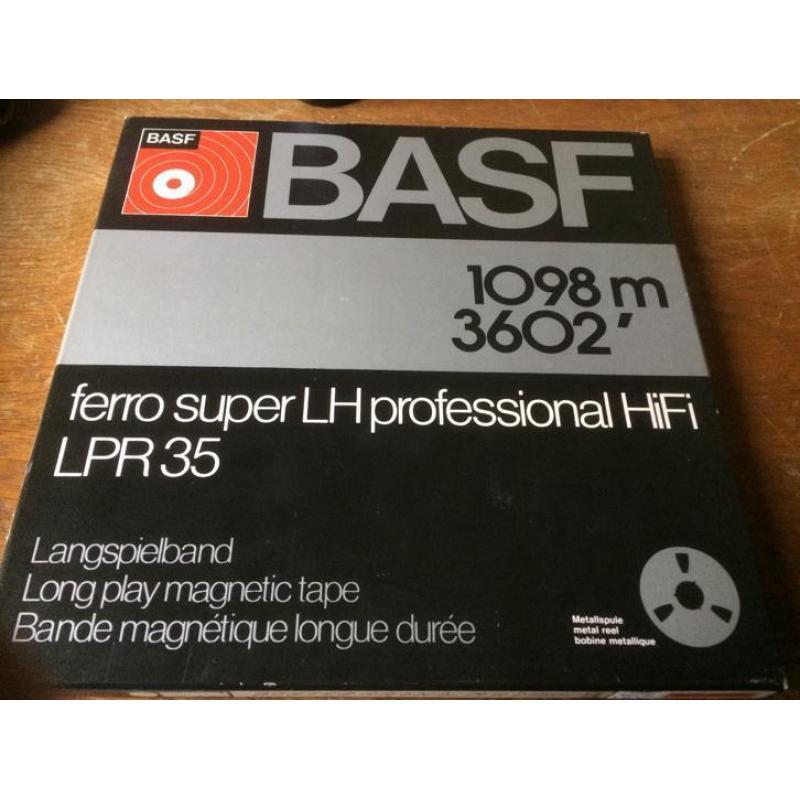 BASF Tape op originele Basf Reel