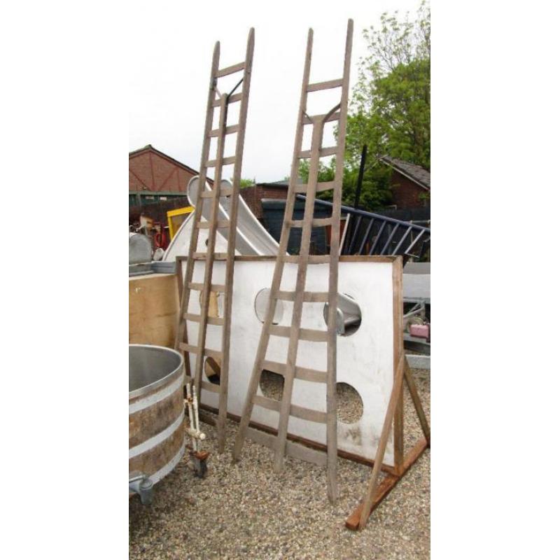 Plukladder / Houten Ladder
