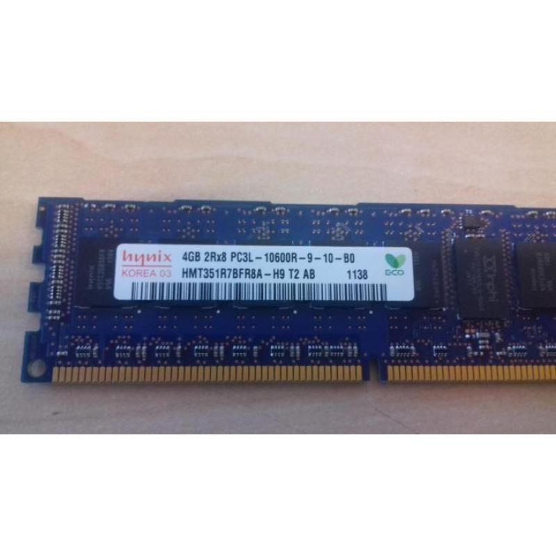 4GB Hynix DDR3 1333MHz ECC Geheugen (HMT351R7BFR8A-H9)