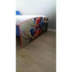 kinderbed spiderman inclusief matras en dekbed