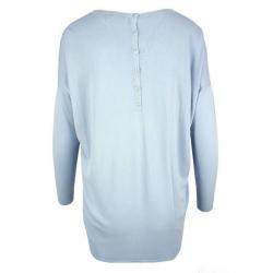 Sweater Button Babyblue - Truien & Vesten #108