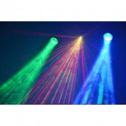 Online Veiling | BeamZ 3-Some lichtset met laser