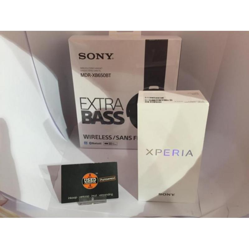 Sony Xperia X 32GB Zwart Nieuw in Doos + Sony MDR-XB650BT