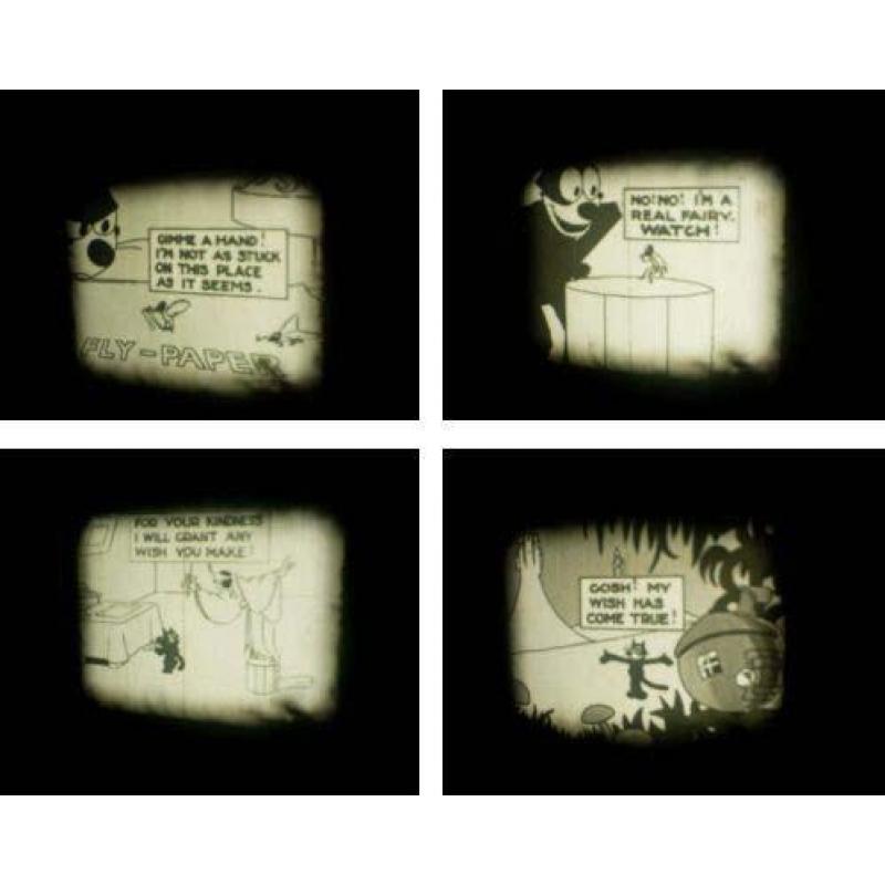 8mm film oude "Felix the Cat" - fairy tales - jaren 20 N8