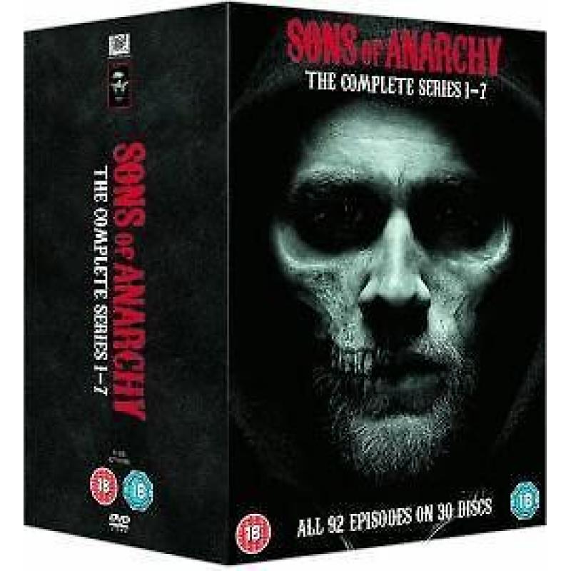 Sons of anarchy complete dvd box