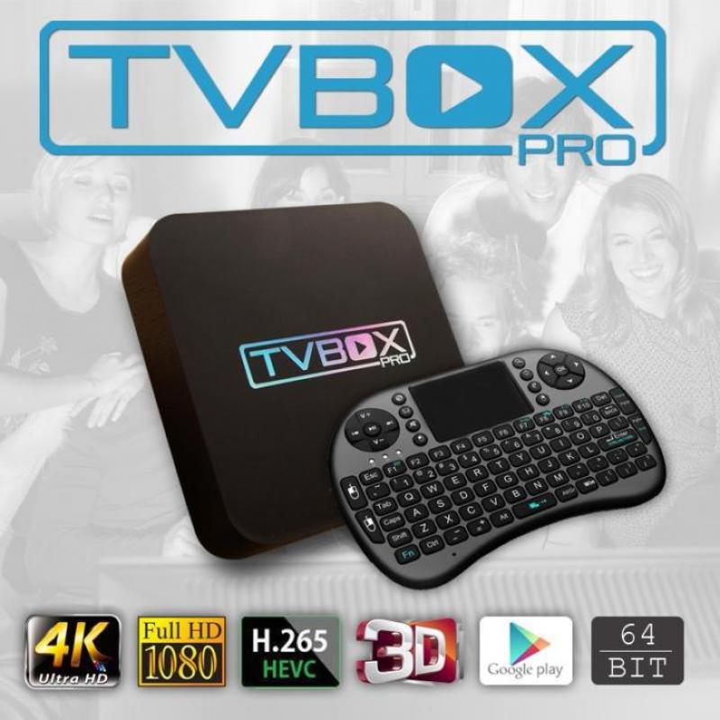 TvBox Pro - Snelste en goedkoopste 4K Ultra HD Kodi/XBMC Box