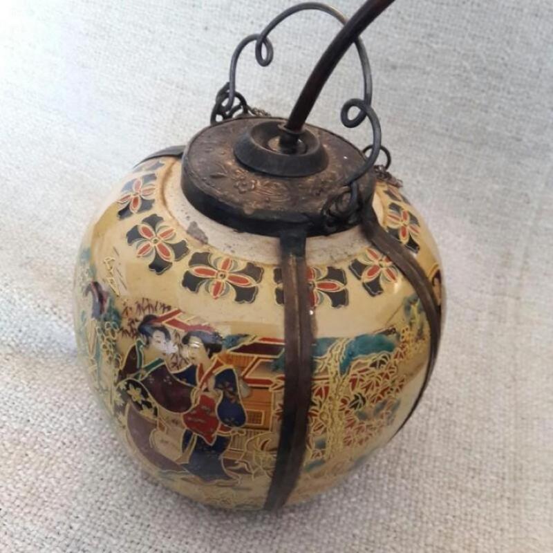 18e eeuws, opium pot , Chinees, Qianlong