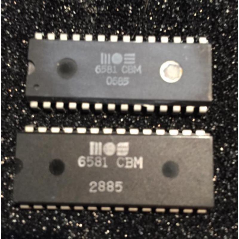 2X sid chip 6581 getest