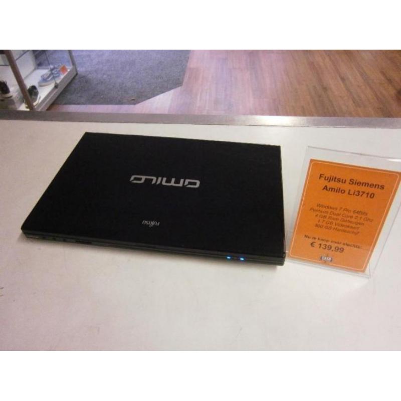 Fujitsu Siemens Amilo Li3710 Laptop Notebook Windows 7 Pro
