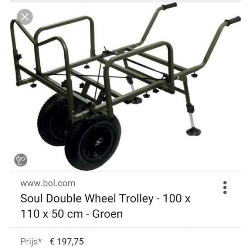 Soul double wheel trolley