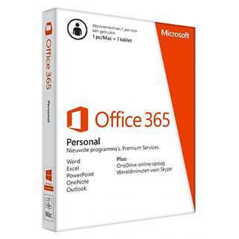 Microsoft Office 365 Personal, binnen 5 minuten geleverd!