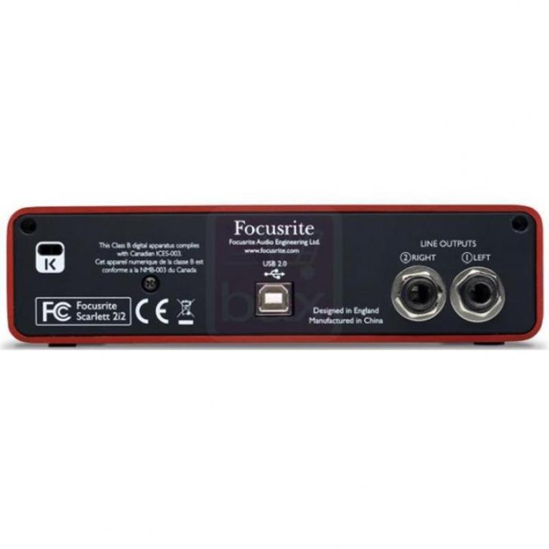 (B-stock) Focusrite Scarlett 2i2 USB audio interface v43