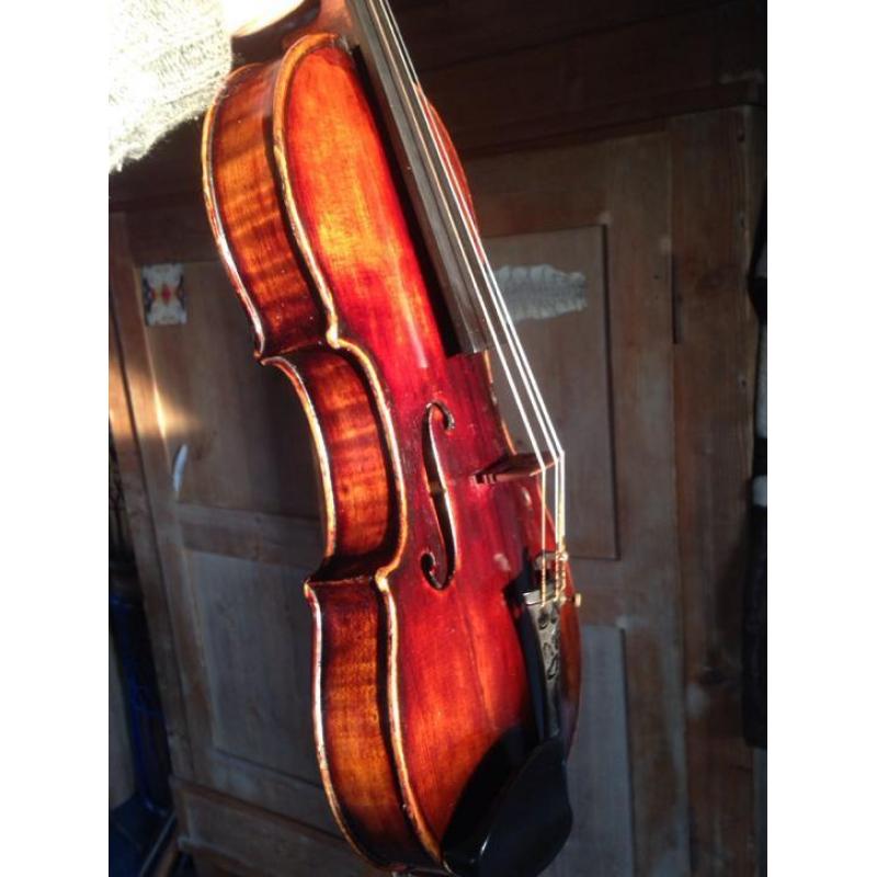 Prachtige oude Franse viool (1779)