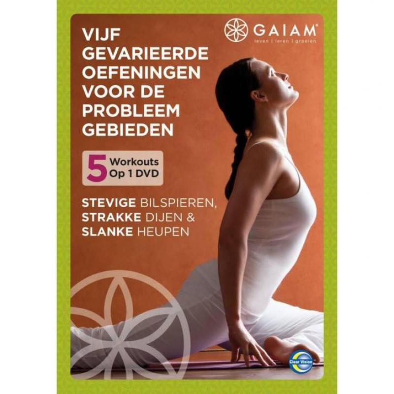 Yoga DVD 5 Gevarieerde oefeningen voor de probleem gebieden
