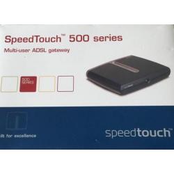 SpeedTouch. Multi-user ADSL gateway. Zgan. Zo goed als nieuw