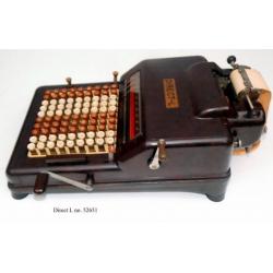 Direct L prachige antieke rekenmachine met printer