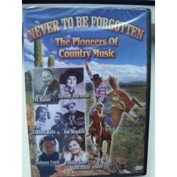 Pioneers of Country Music DVD never to be Forgotten seal