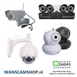 Wanscam wifi IP camera's - alle modellen - laagste prijs
