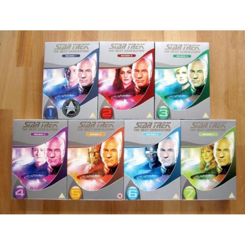 Star Trek The Next Generation - DVD - Compleet - S1 t/m 7