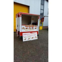 hamburger / hotdog / food verkoopwagen met apparatuur