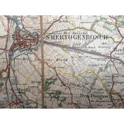 topografische kaart 's-Hertogenbosch
