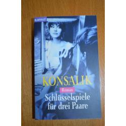 Konsalik roman Schlüsselspiele für drie Paare Duits
