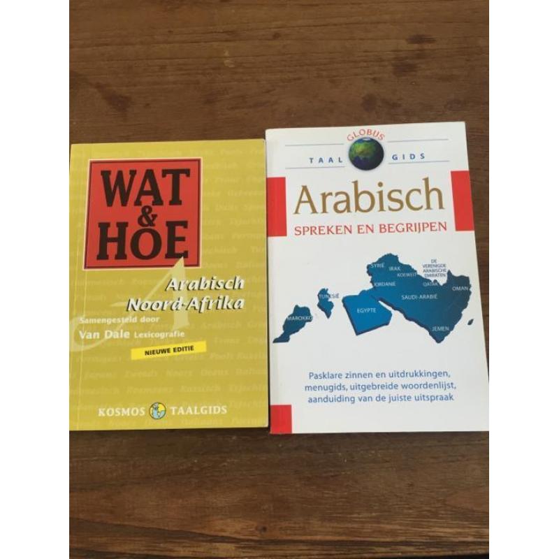 Woordenboek Arabisch Nederlands 2x taalgidsje Globus Kosmos