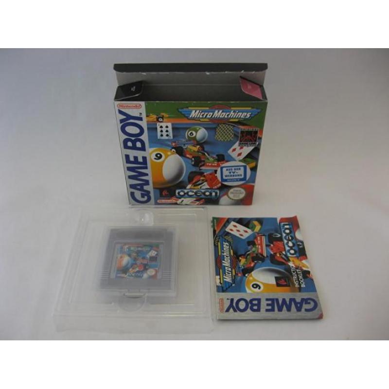 Nintendo Gameboy: Micro Machines (EUR, Compleet)