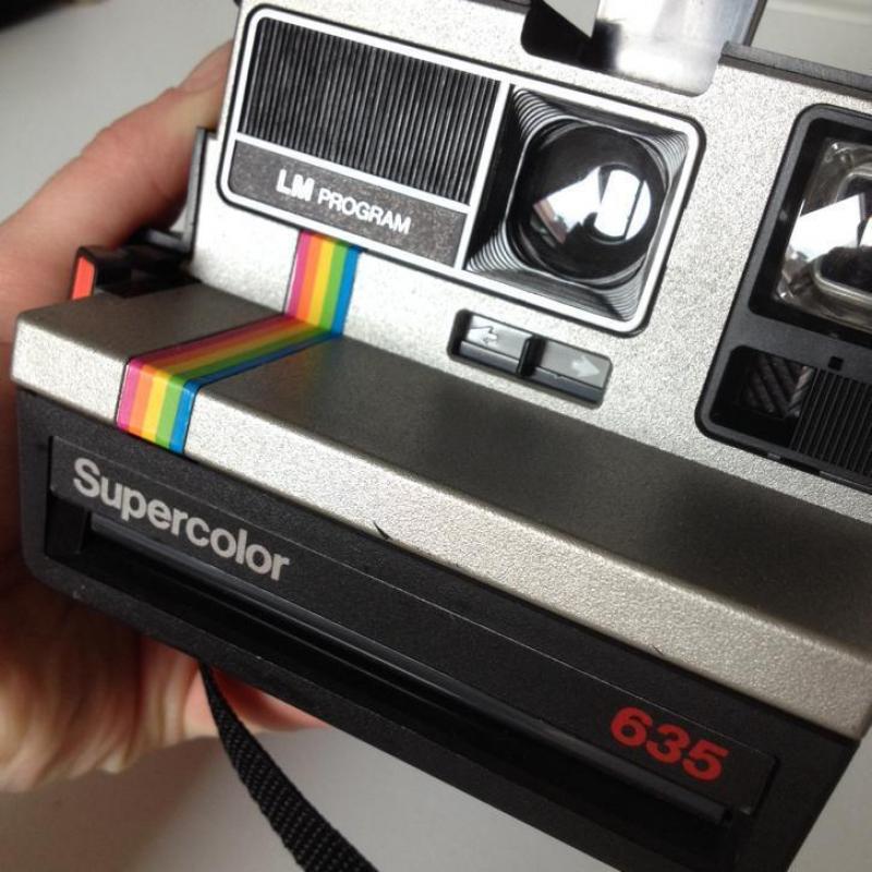 Analoge Polaroid Camera in goede staat