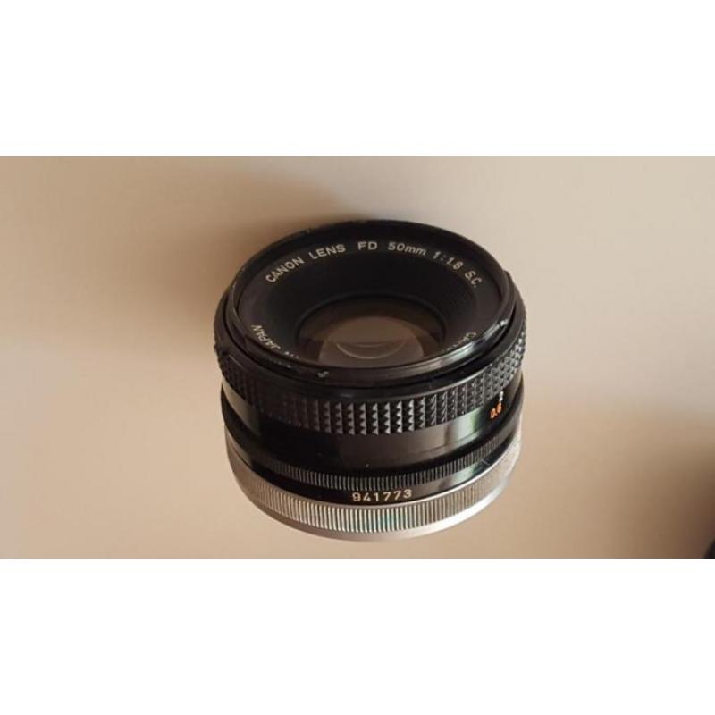 Canon FD 50 mm 1:1.8
