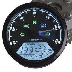 12000RMP Motorcycle LCD Digital Odometer Speedometer Tach...