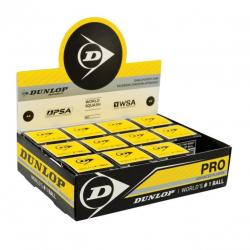 Dunlop squashbal dubbel geel 12x voor € 29,95 doosje of tube