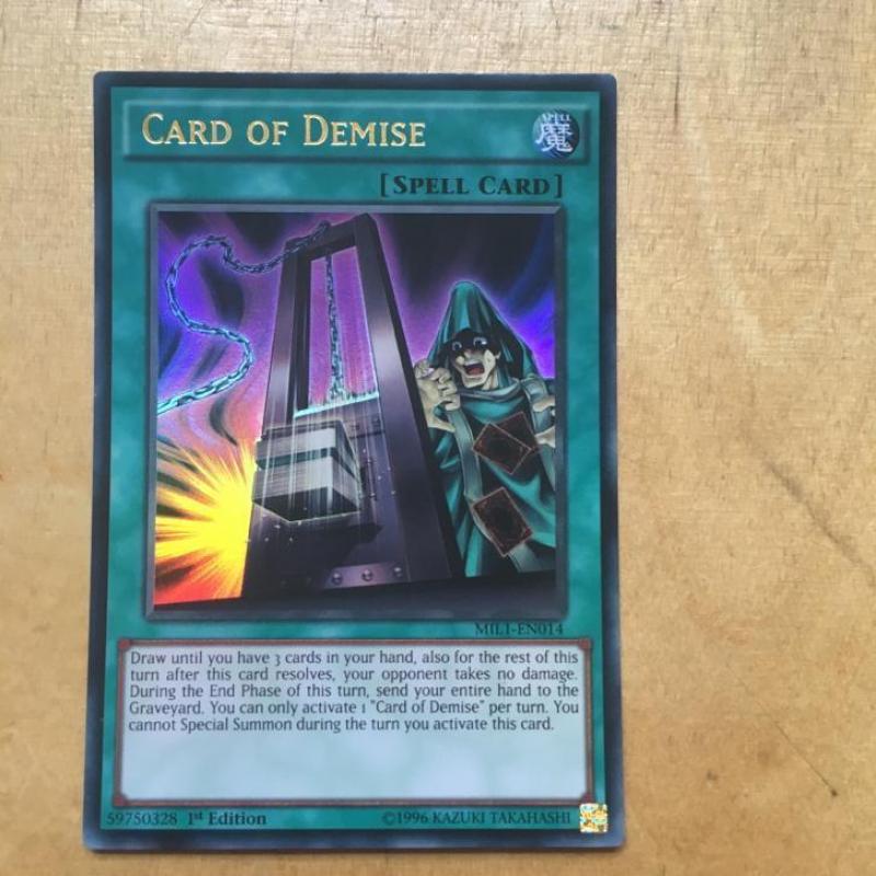 Card of demise