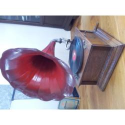 antieke gramophone Regal