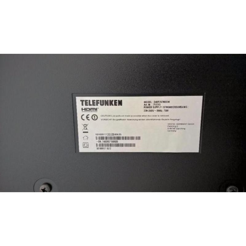 Telefunken SMART LED TV D40F287M3CW