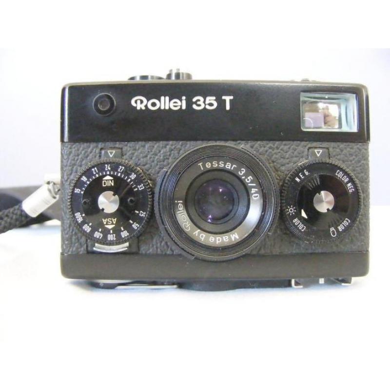 Rollei 35T met 40 mm Tessar lens ( art 1097 )