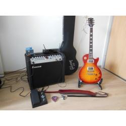 Gibson Les Paul Standard 2008 Cherry Burst complete set