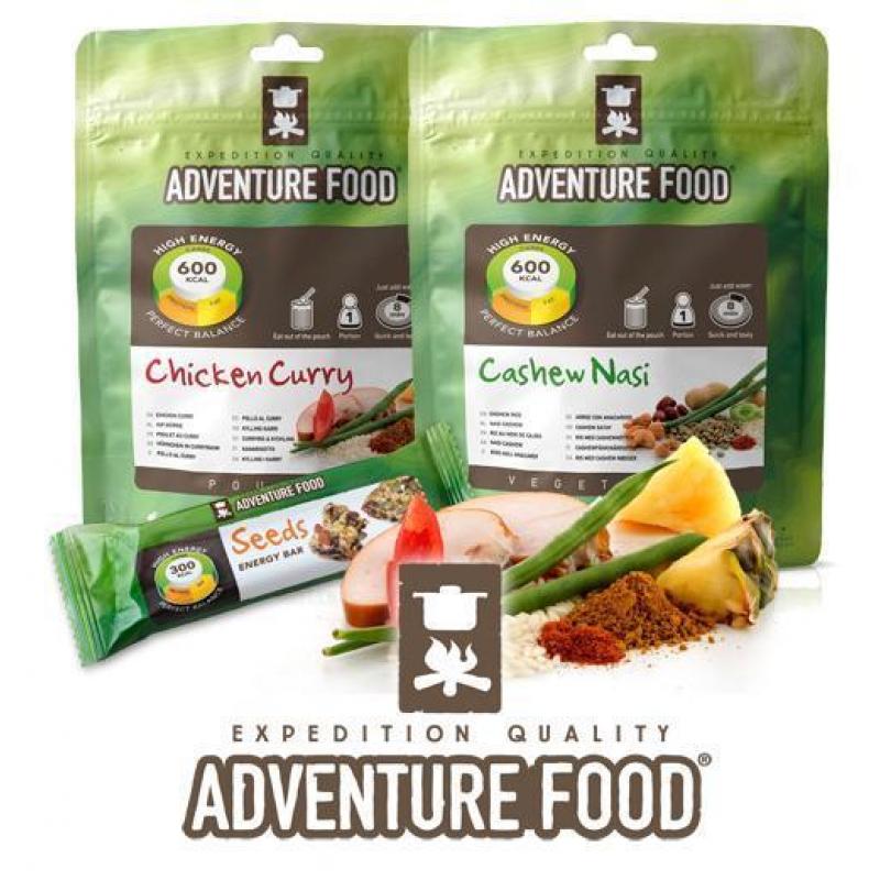 Adventure Food diverse buitensportvoeding vriesdroog voedsel