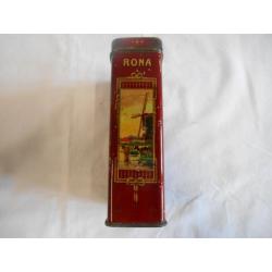 Mooi Antiek Oorlogs Blik CACAO RONA Uit 1941-1942