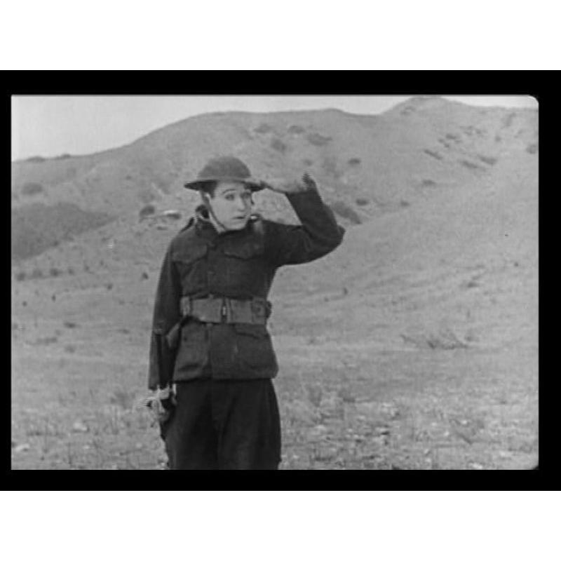 Harry Langdon's "Soldier man" compleet super 8mm