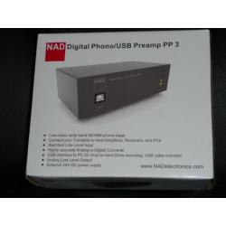 Phono voorversterker/NAD Phono/USB voorversterker PP3